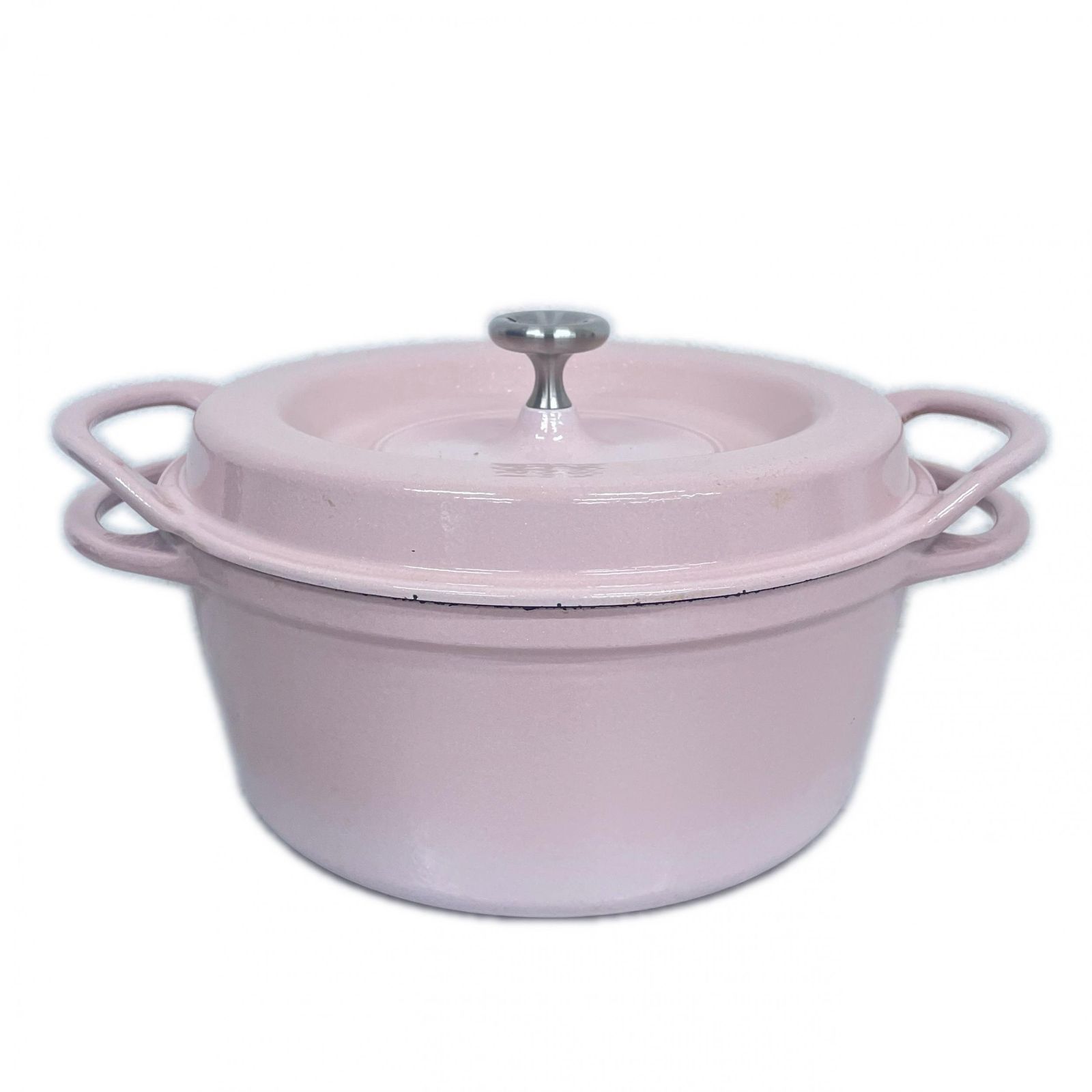 VERMICULAR バーミキュラ 無水鍋 22cmフライパン 陶器 ピンク 中古