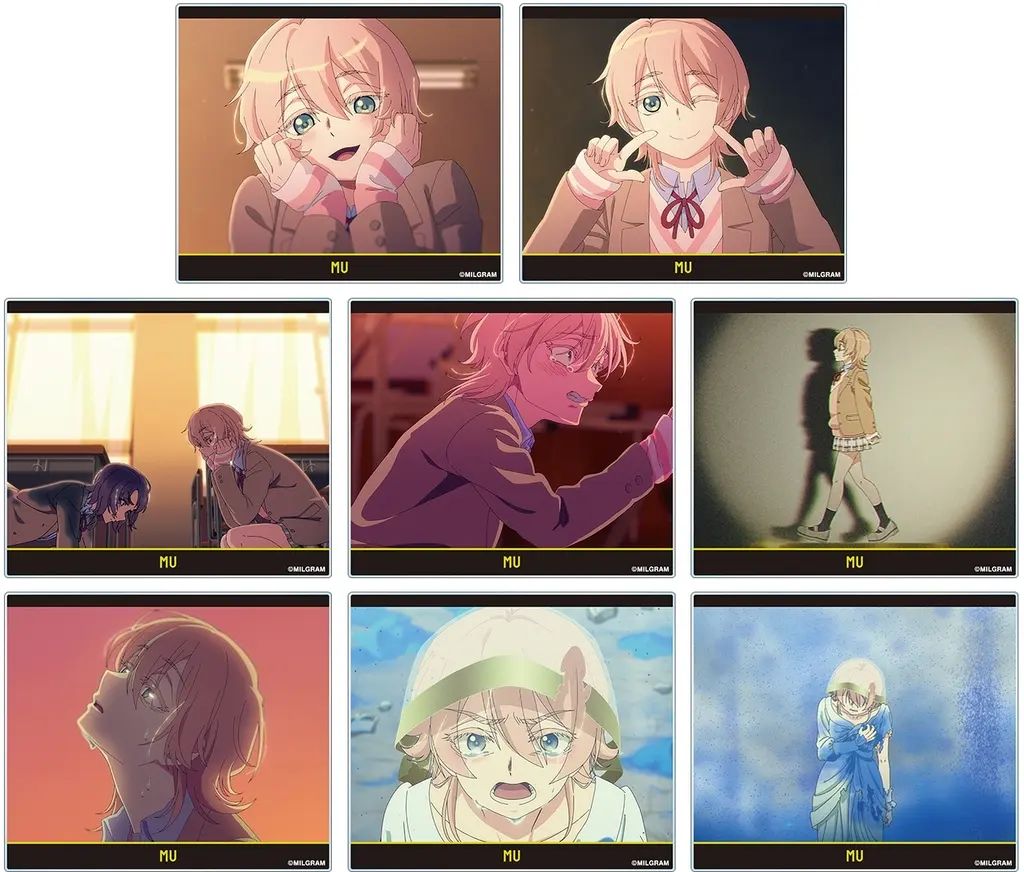 キャラカード 全8種セット 「MILGRAM -ミルグラム- トレーディング MV アクリルカード ムウ ペイン」