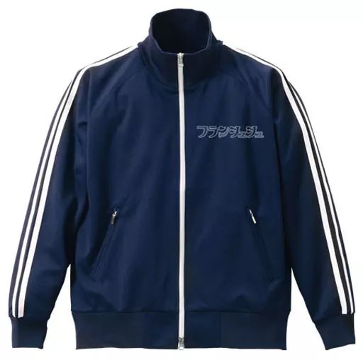 【中古】アウターウェア(キャラクター) フランシュシュ ジャージ ネイビー×ホワイト Mサイズ 「ゾンビランドサガ」