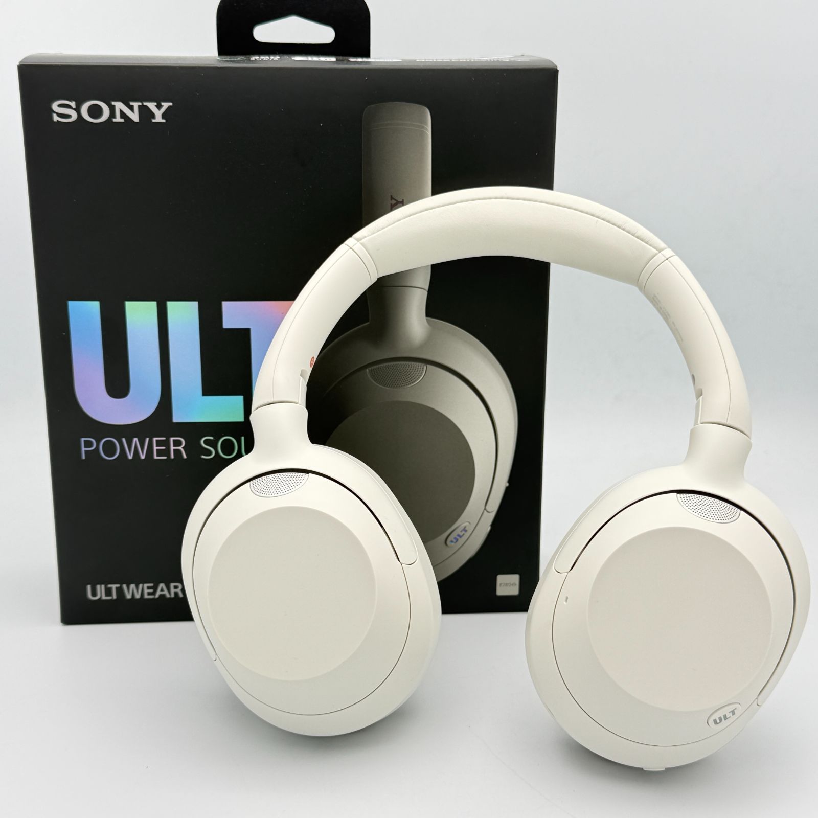【未使用品】SONY ULT WEAR ワイヤレスヘッドホン オフホワイト WH-ULT900N/WC