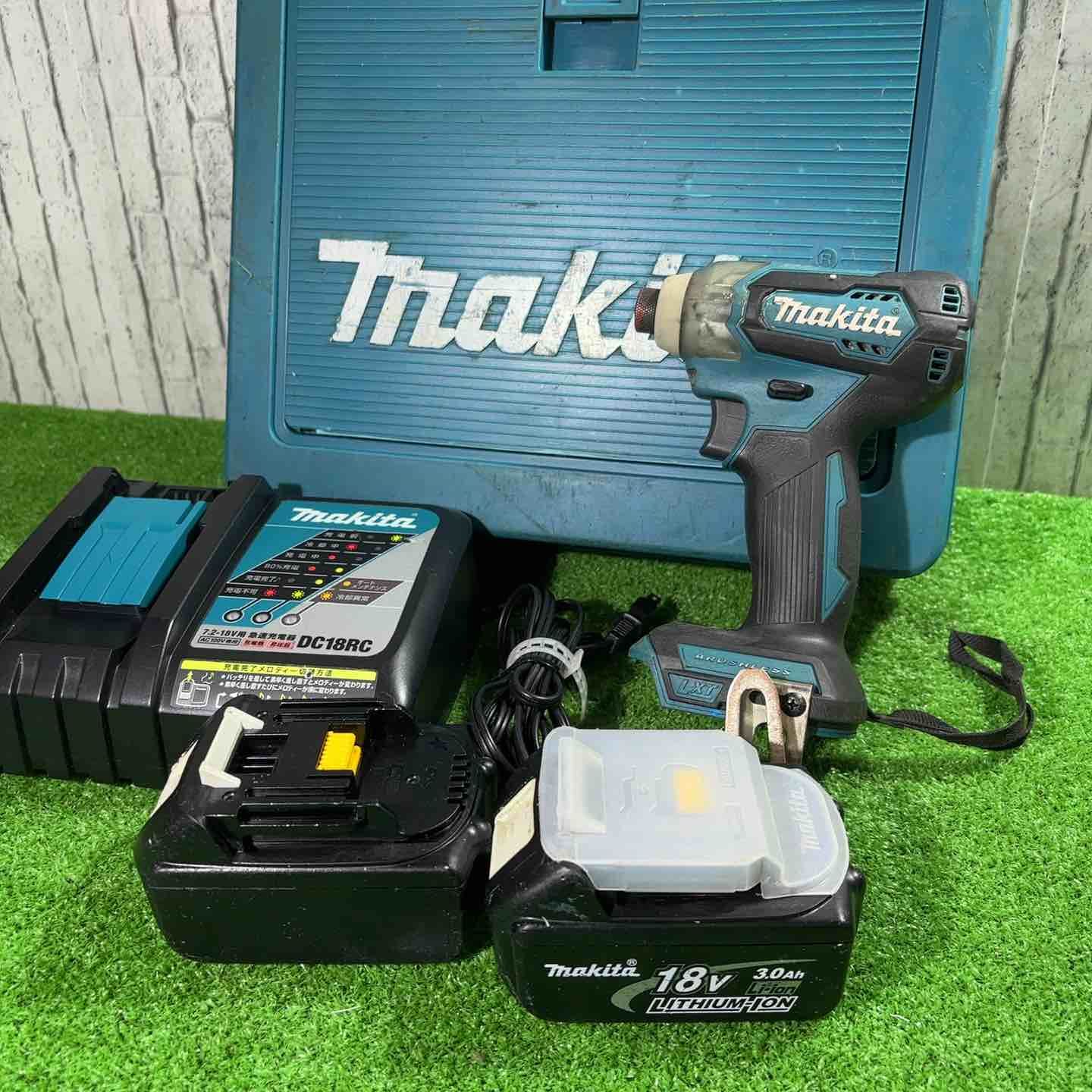 ★マキタ(makita) コードレスインパクトドライバー 18V3.0Ah TD155DRFX 動作確認済【川口店】