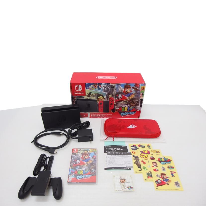任天堂 SWITCH 本体/スーパーマリオオデッセイセット HAC-S-KADEE B