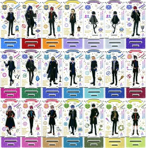 中古】雑貨 全21種セット アクリルアクセサリースタンド 「魔法使いの