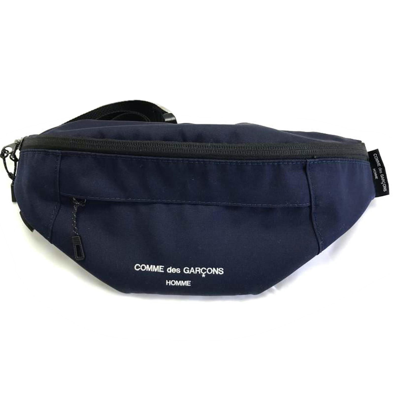 お勧め特集】COMME des GARCONS HOMME ロゴ刺繍 ウエストバッグ HM-K