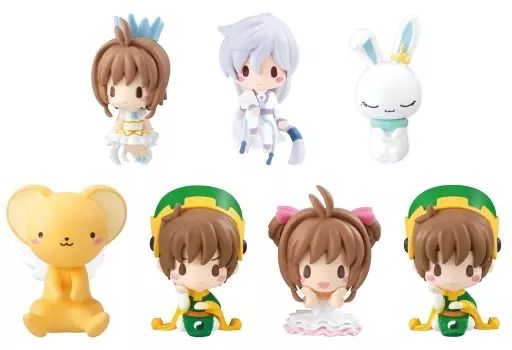 【中古】トレーディングフィギュア 全7種セット 「ハグコット カードキャプターさくら3」