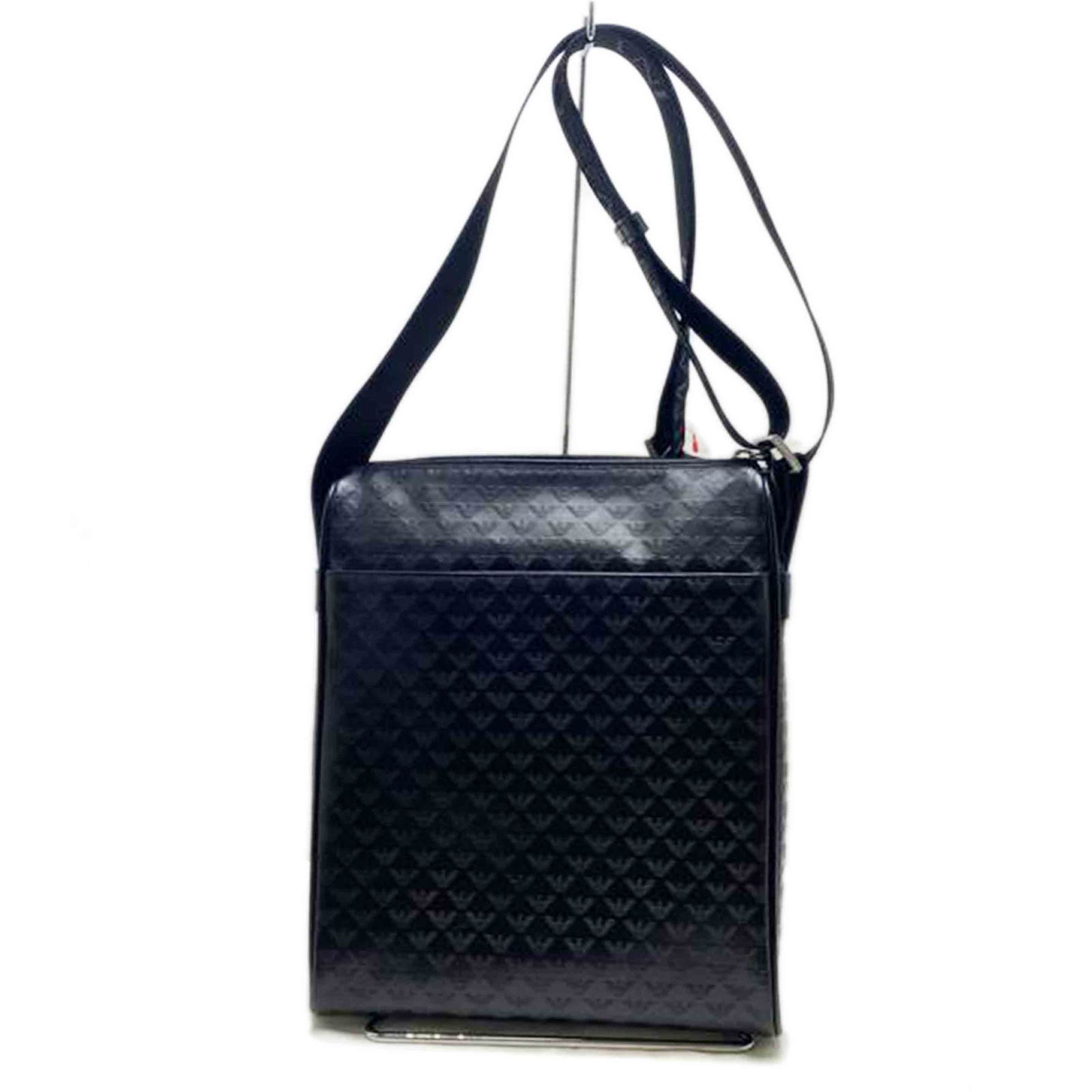 EMPORIO ARMANI イーグルロゴメッセンジャーバッグ YEM461 ABランク 51