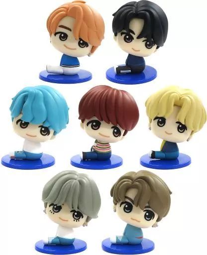防弾少年団(BTS) - 販売終了品　DNA 1番くじ　BTS tinytan ふりむきフィギュア賞　4体 中古】トレーディングフィギュア 全7種セット BTS(防弾少年団