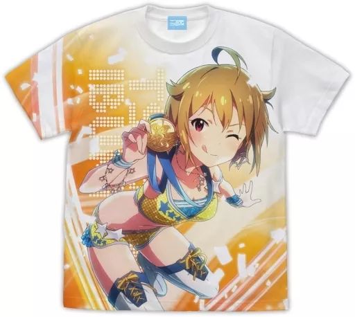 【中古】Tシャツ 伊吹翼 フルグラフィックTシャツ ホワイト Lサイズ 「アイドルマスター ミリオンライブ!」