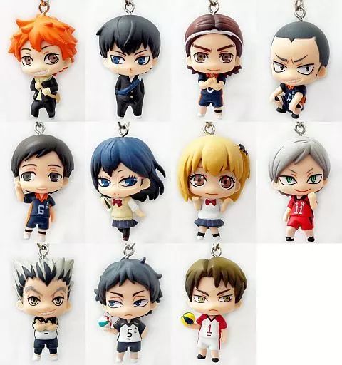 【中古】トレーディングフィギュア 全10種セット+BOX購入特典 「カラコレ ハイキュー!! セカンドシーズン 第4弾」