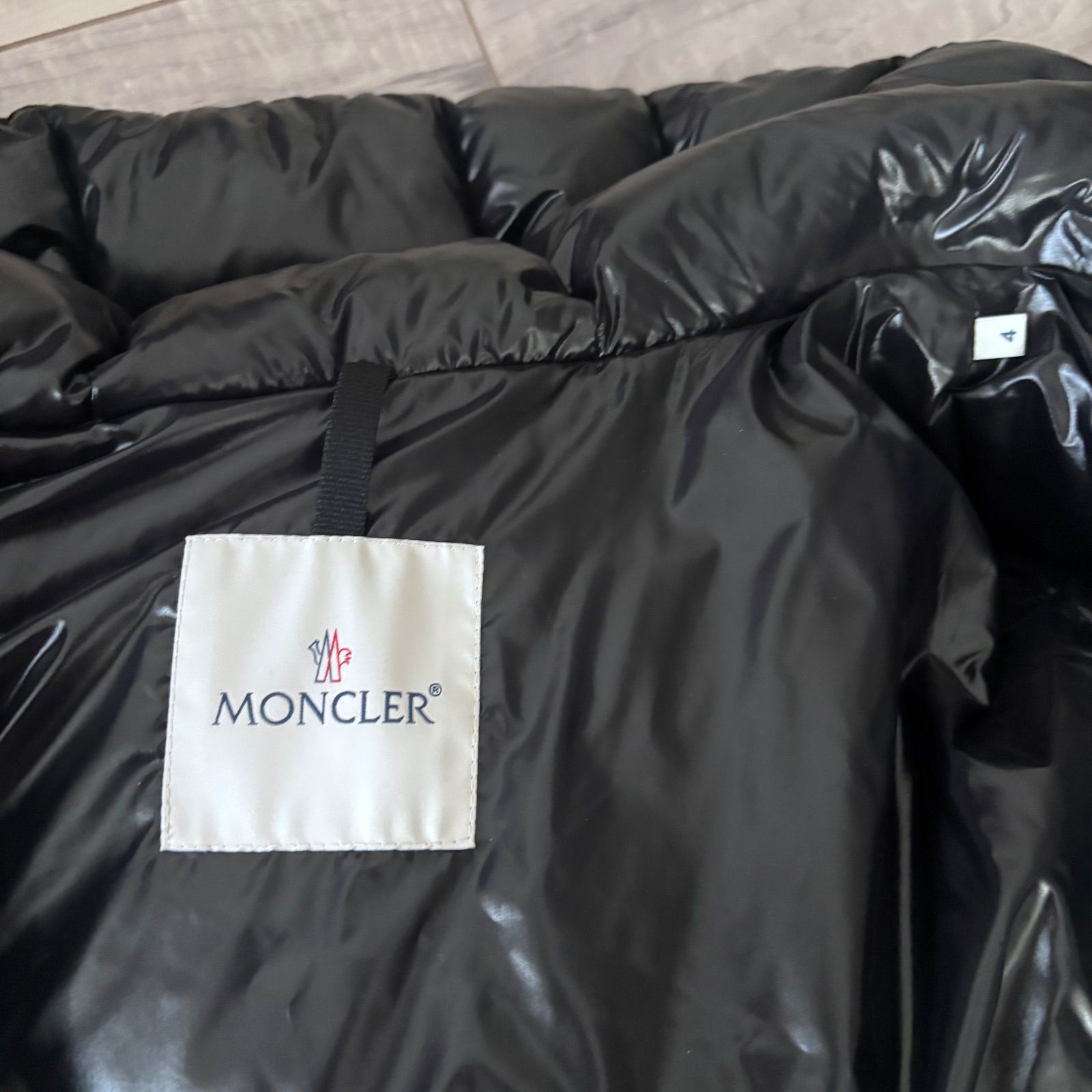 モンクレール MONCLER☆MONTCLA☆ブラック☆サイズ4☆ - メルカリ
