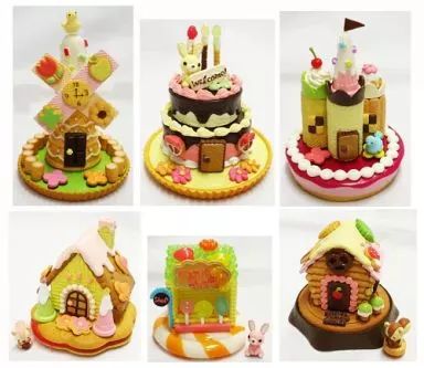 【中古】食玩 トレーディングフィギュア 全6種セット 「ぷちサンプルシリーズ お菓子の家」