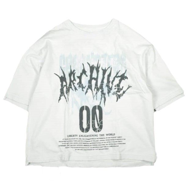 Danke Schon ダンケシェーン 25SS SWITCH S/S TEE NYC ダメージ加工
