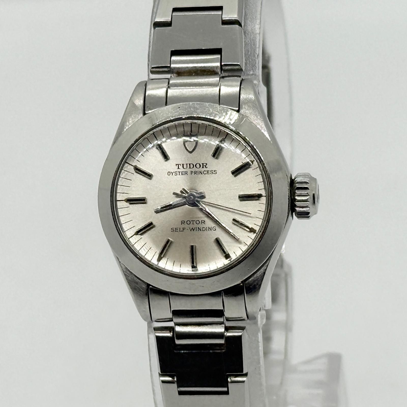 TUDOR チュードル オイスター プリンセス シルバー AT レディース 腕時計 稼働品