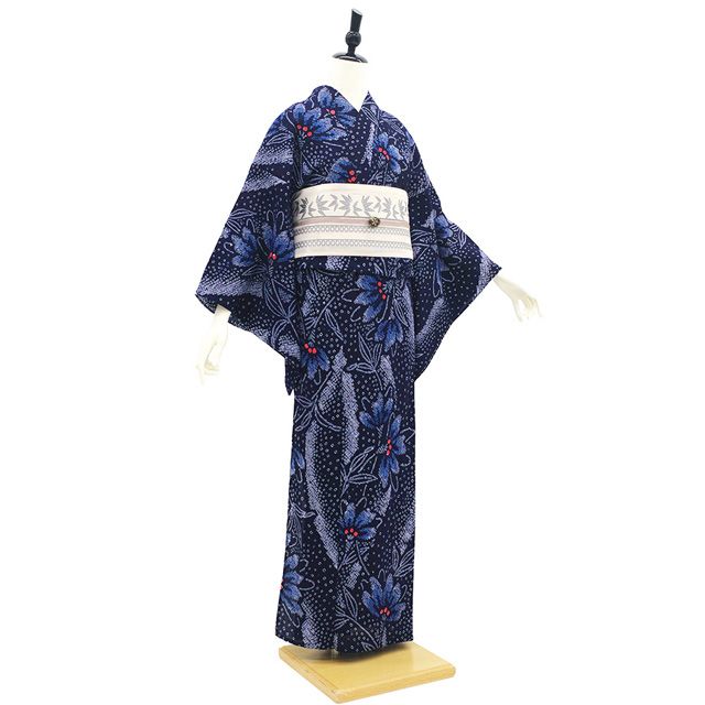 新古品】 有松 浴衣 本場有松鳴海絞り 夏物 未使用 ゆかた 絞り 木綿