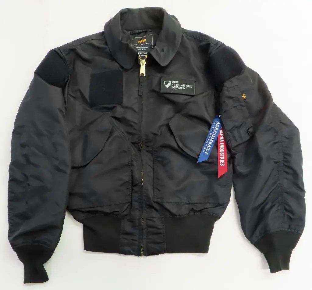 【中古】アウターウェア CWU-36/P フライトジャケット ブラック Sサイズ 「ALPHA×ACE COMBAT 7： SKIES UNKNOWN」