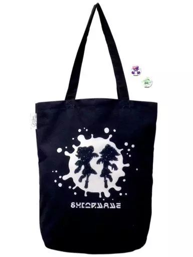【中古】バッグ(キャラクター) シオカラーズ イカすカンバッジつきトートバッグ 「Splatoon(スプラトゥーン)」