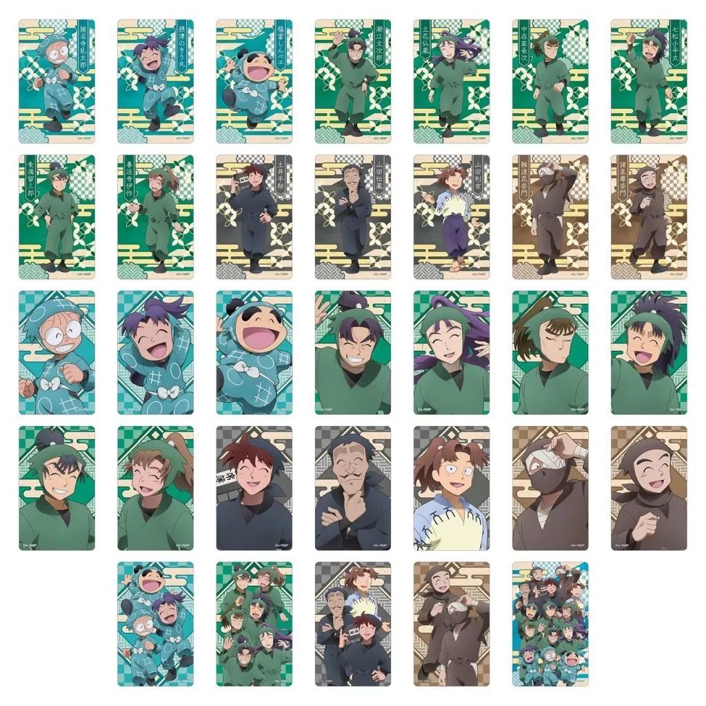 【中古】キャラカード 全33種セット 「劇場版 忍たま乱太郎 ドクタケ忍者隊最強の軍師 トレーディングクリアカード」