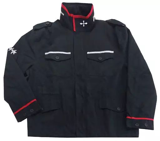 【中古】アウターウェア 黒森峰女学園 ガルパンツァーブルゾン ブラック Lサイズ 「ガールズ＆パンツァー 最終章」