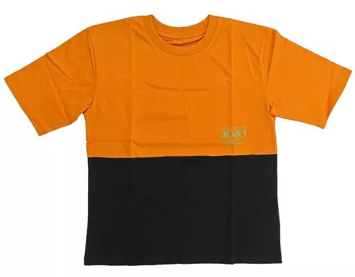 【中古】衣類 キービジュアル Tシャツ オレンジ×ブラック Mサイズ 「ジョジョの奇妙な冒険 荒木飛呂彦原画展 JOJO-冒険の波紋- 長崎」