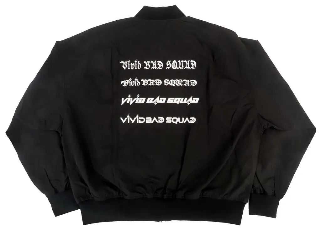 【中古】アウターウェア 小豆沢こはね Vivid BAD SQUAD×NOWHEREBOY MA-1 ブラック×ピンク Lサイズ 「プロジェクトセカイ カラフルステージ! feat. 初音ミク×ZOZOTOWN vol.2」