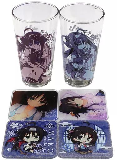 【中古】マグカップ・湯のみ 常陸茉子 ビッググラスセット 「千恋*万花」 C98グッズ