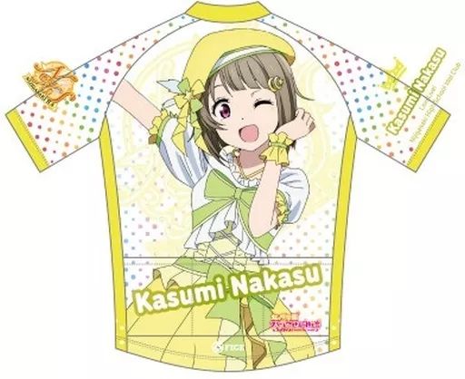 中古】衣類 中須かすみver. サイクルジャージ2023 ホワイト×ライム M