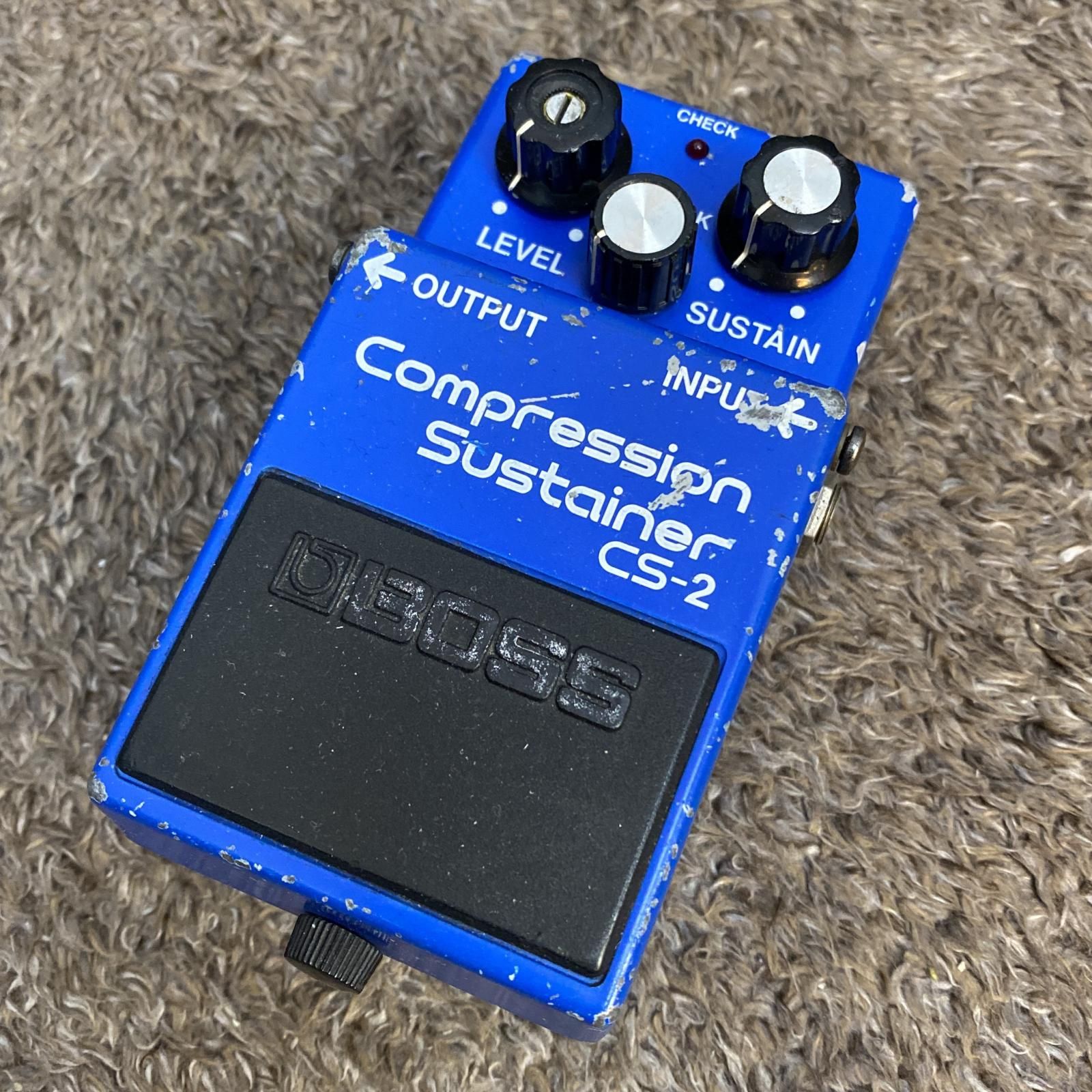 【尾張小牧店】【楽器】 中古 BOSS | ボス エフェクター CS-2 Compression Sustainer 【472】 尾張小牧店】【楽器】 中古 BOSS | ボス エフェクター CS-2