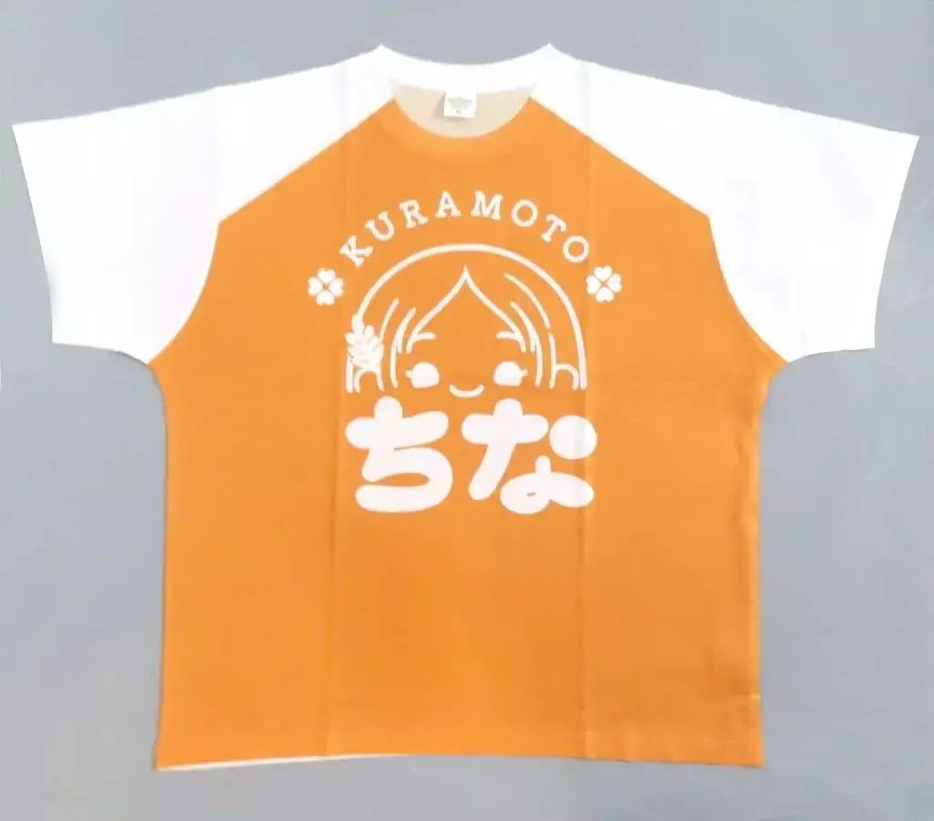 【中古】Tシャツ 倉本千奈 応援Tシャツ ホワイト×オレンジ Mサイズ 「学園アイドルマスター」 C106グッズ