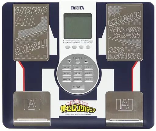 【中古】家電サプライ 集合 ボイス体組成計 「タニタ×僕のヒーローアカデミア」