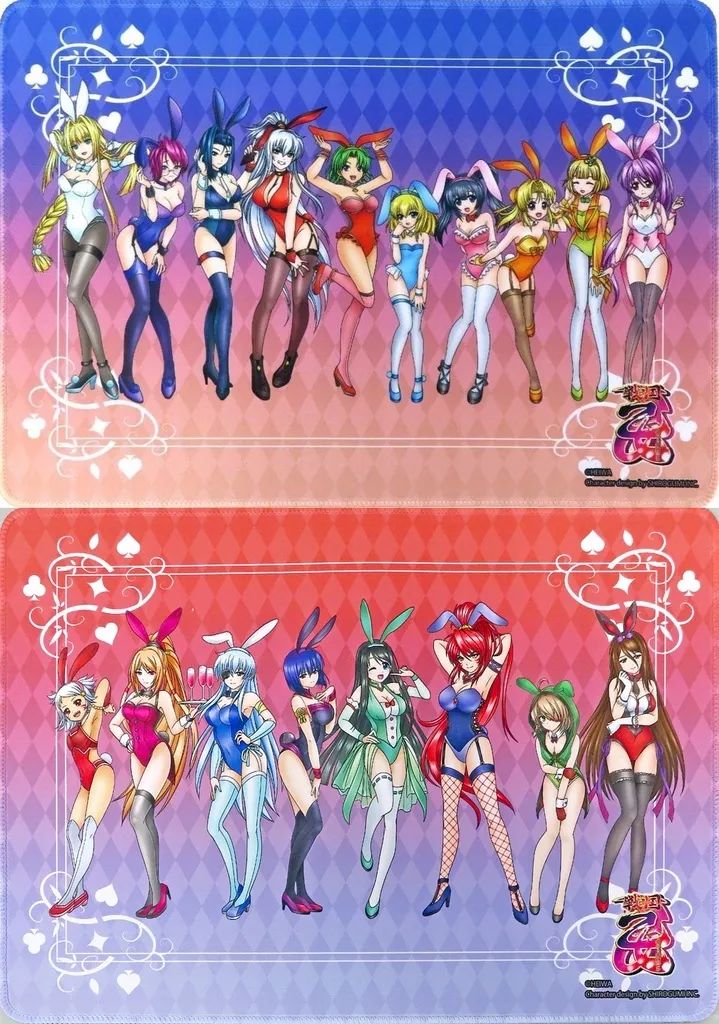 【中古】雑貨 全2種セット A3マルチマット 「戦国乙女 ぱちくじ第12弾」 A賞