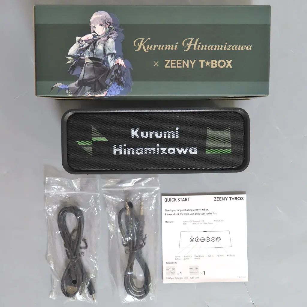 【中古】スピーカー 雛見沢くるみ ZEENY T★BOX ZYN17/BK/143 「バーチャルYouTuber 雛見沢くるみ」