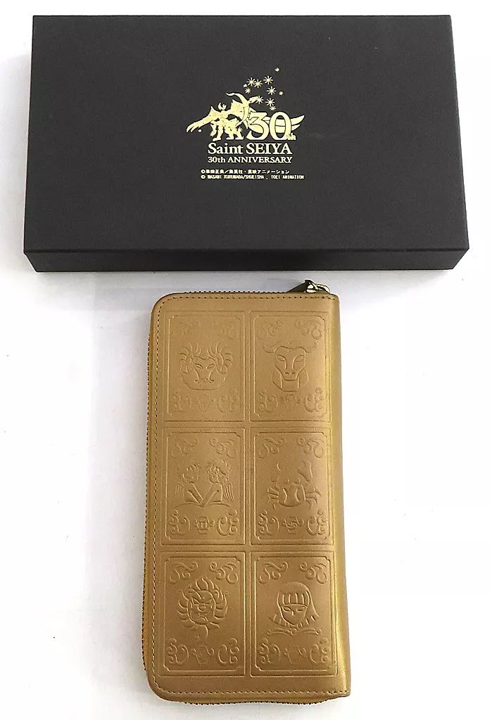 中古】財布・パスケース 黄金十二宮 30周年メモリアル 黄金聖衣箱