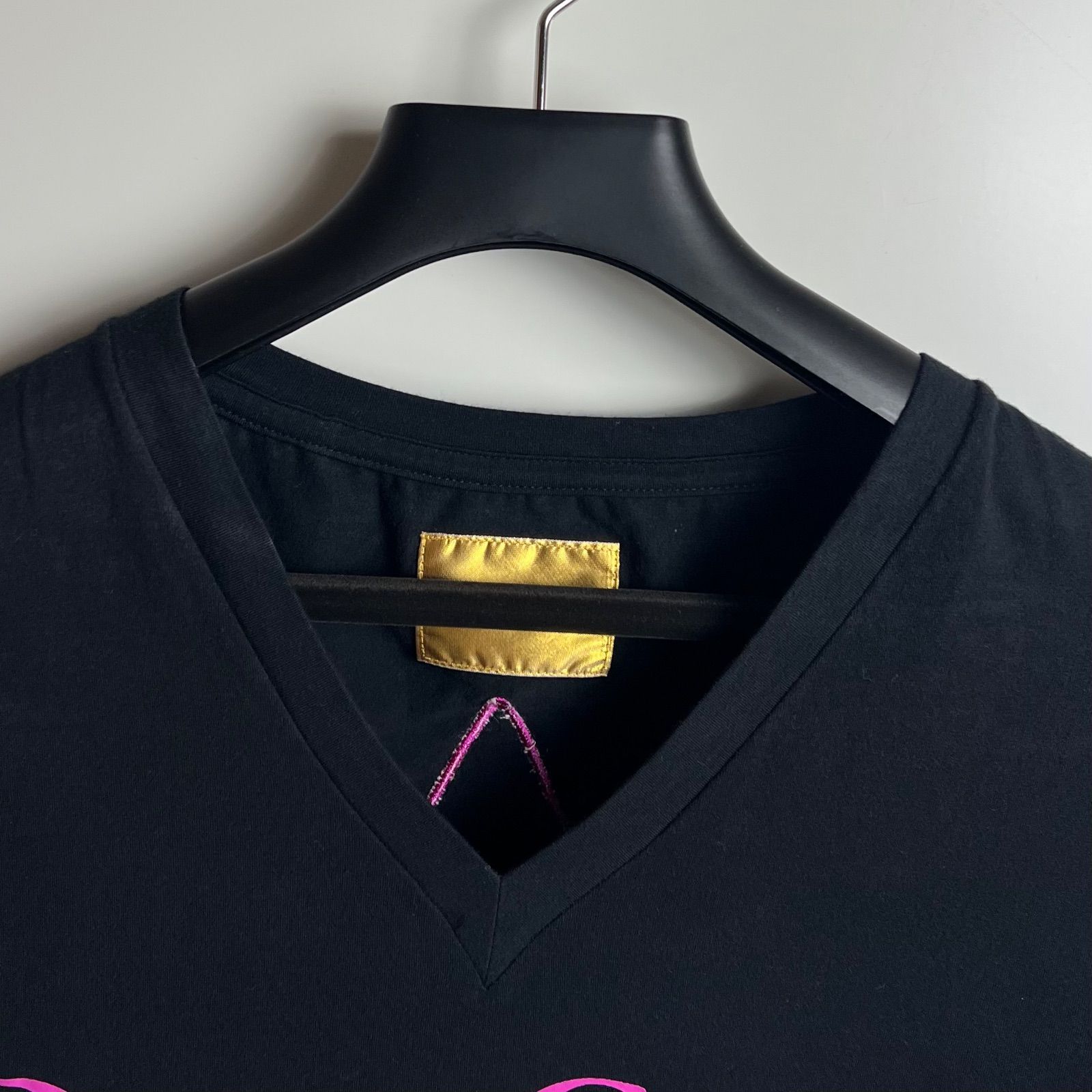DRESS CAMP archive pink logo V Tee M ドレスキャンプ ピンク バック 