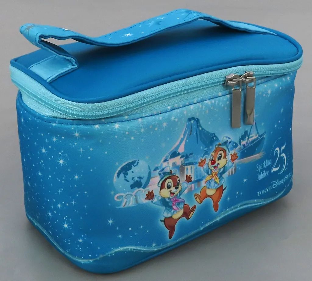 【中古】バッグ チップ＆デール バニティポーチ 「東京ディズニーシー25周年 “スパークリング・ジュビリー”」 東京ディズニーリゾート・オフィシャルホテル限定宿泊プラン特典