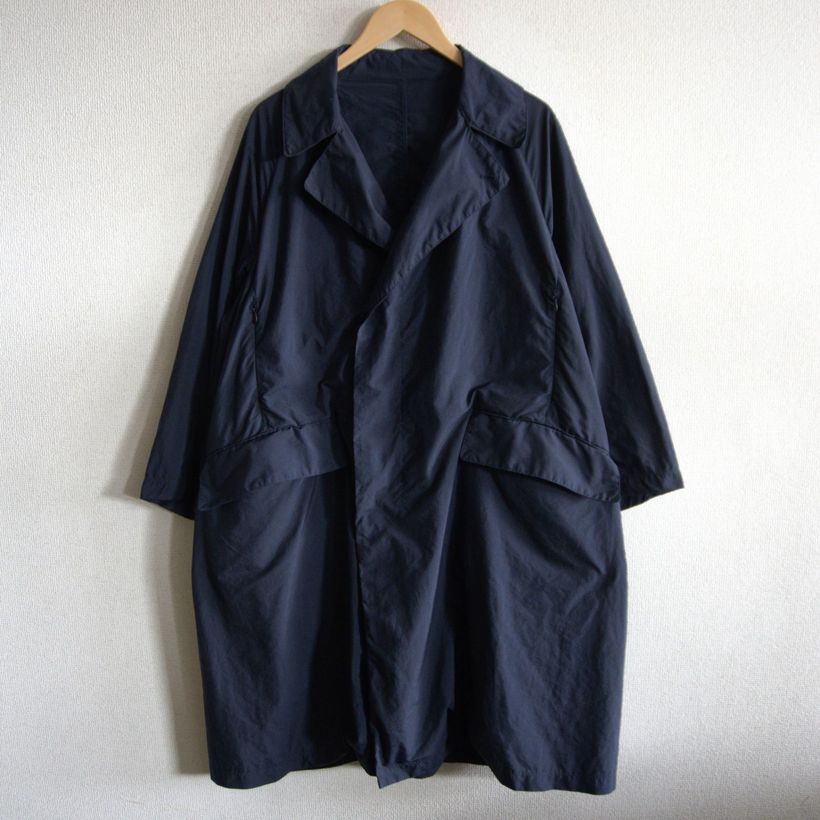 【美品】TEATORA 【DEVICE COAT】 46 テアトラ デバイス コート ネイビー 26060394