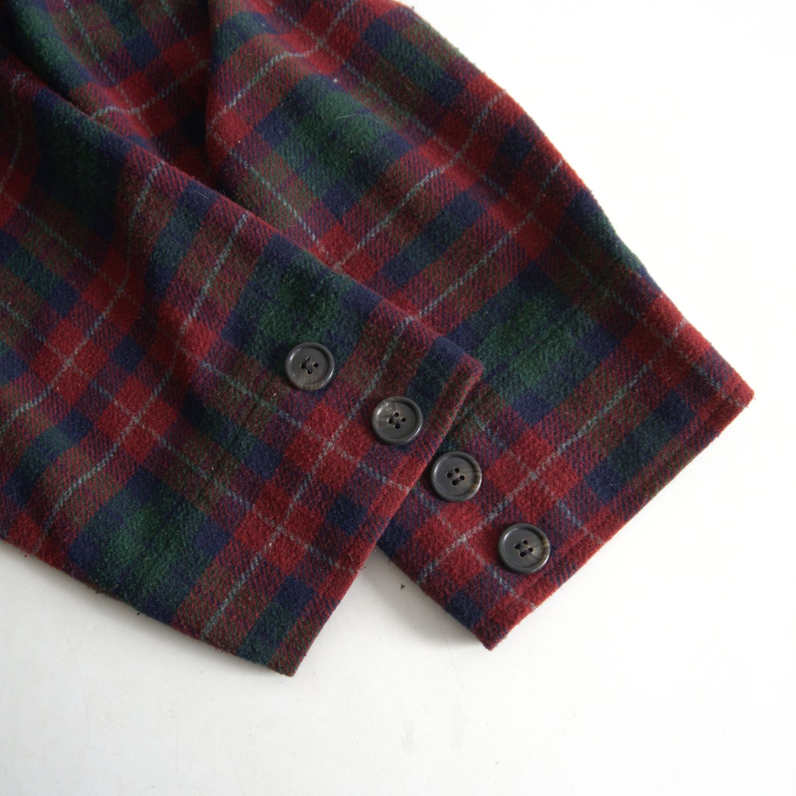 OLD STUSSY 90s ウール チェック スタジャン 刺繍ロゴ 90s/USA製】OLD STUSSY【ウール チェック ジャケット】 M オールド