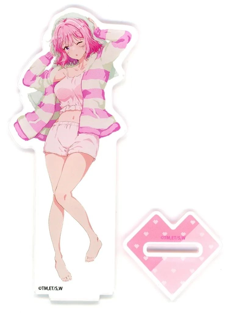 【中古】アクリルスタンド・アクリルパネル 甘織れな子 アクリルスタンド 「くじプラ わたしが恋人になれるわけないじゃん、ムリムリ!(※ムリじゃなかった!?) オンラインくじ」 B賞