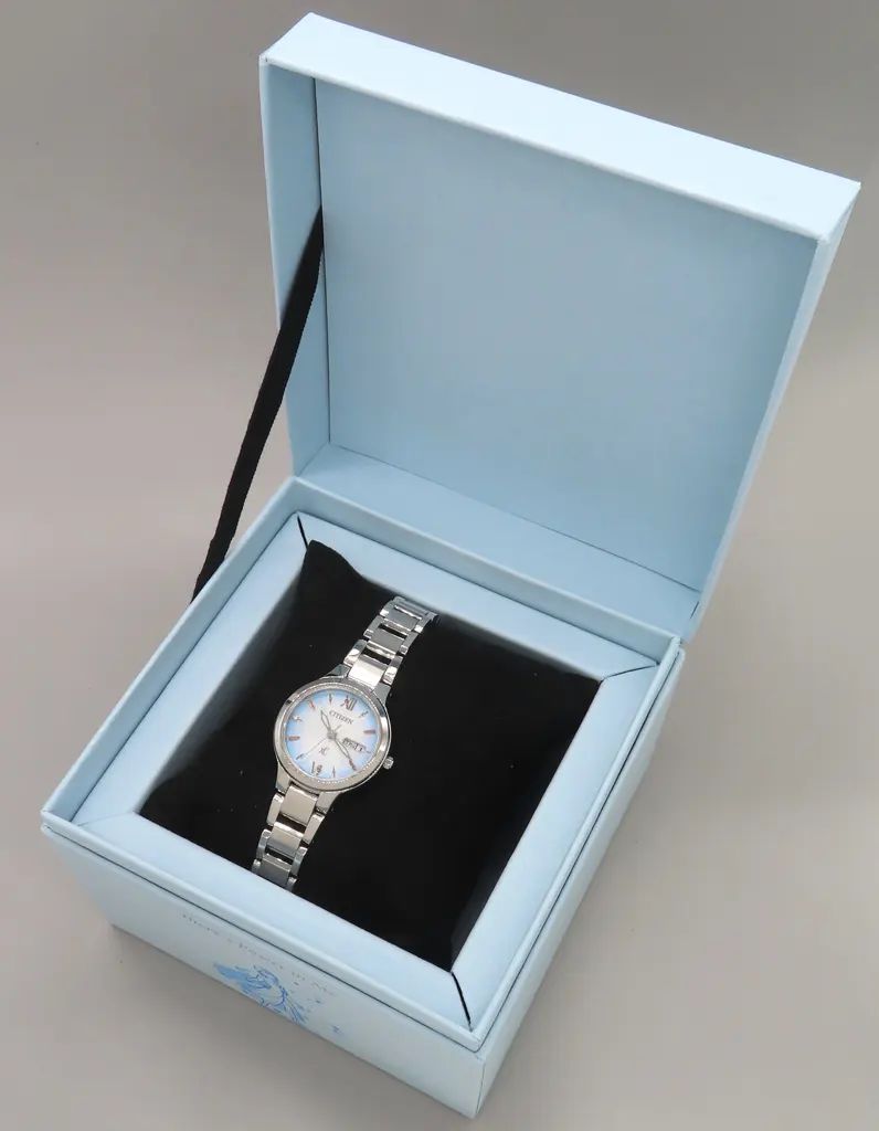 【中古】懐中時計・腕時計 エルサモデル CITIZEN 腕時計 レディース EW3221-51L 「アナと雪の女王」
