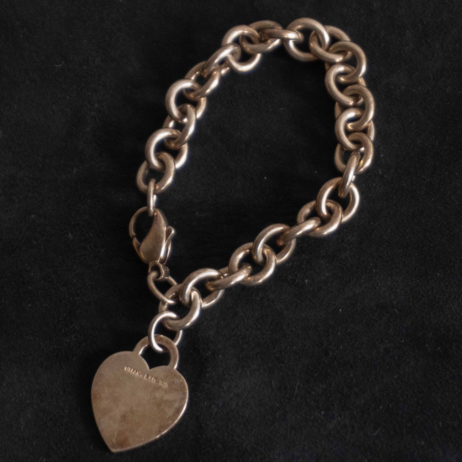 【雰囲気抜群】TIFFANY＆Co. 【シルバー925 リターントゥ チェーン ブレスレット】ティファニー 26060476