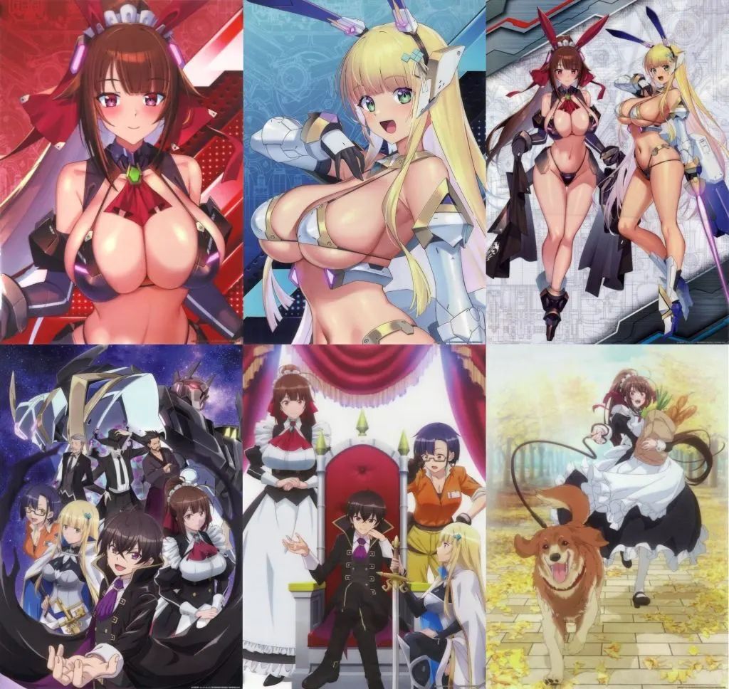 【中古】クリアポスター 全6種セット A3クリアポスター 「くじ引き堂 俺は星間国家の悪徳領主! オンラインくじ」 B賞