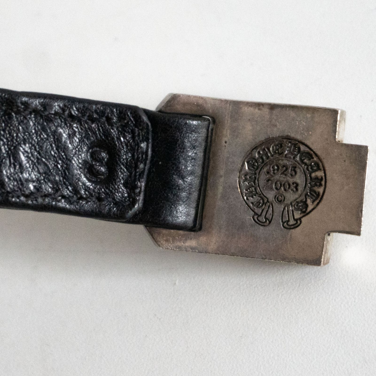 最高級】CHROME HEARTS【HARNESS CLASP】 クロムハーツ レザー