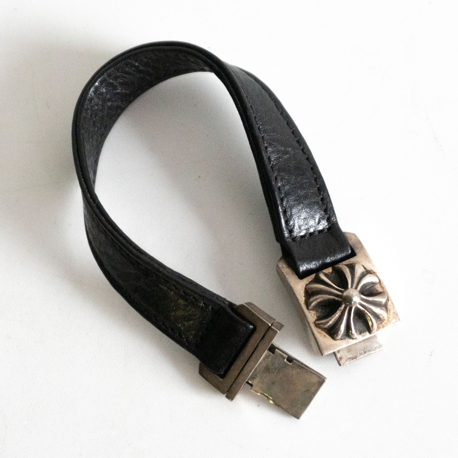 最高級】CHROME HEARTS【HARNESS CLASP】 クロムハーツ レザー