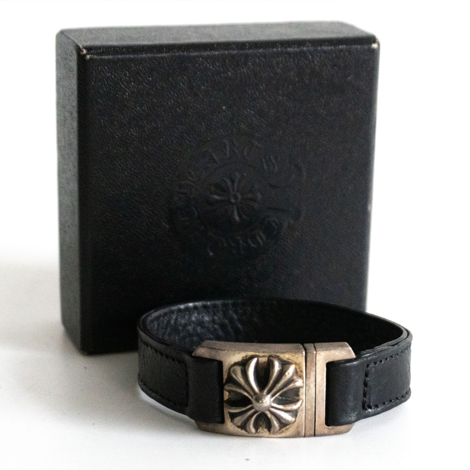 最高級】CHROME HEARTS【HARNESS CLASP】 クロムハーツ レザー