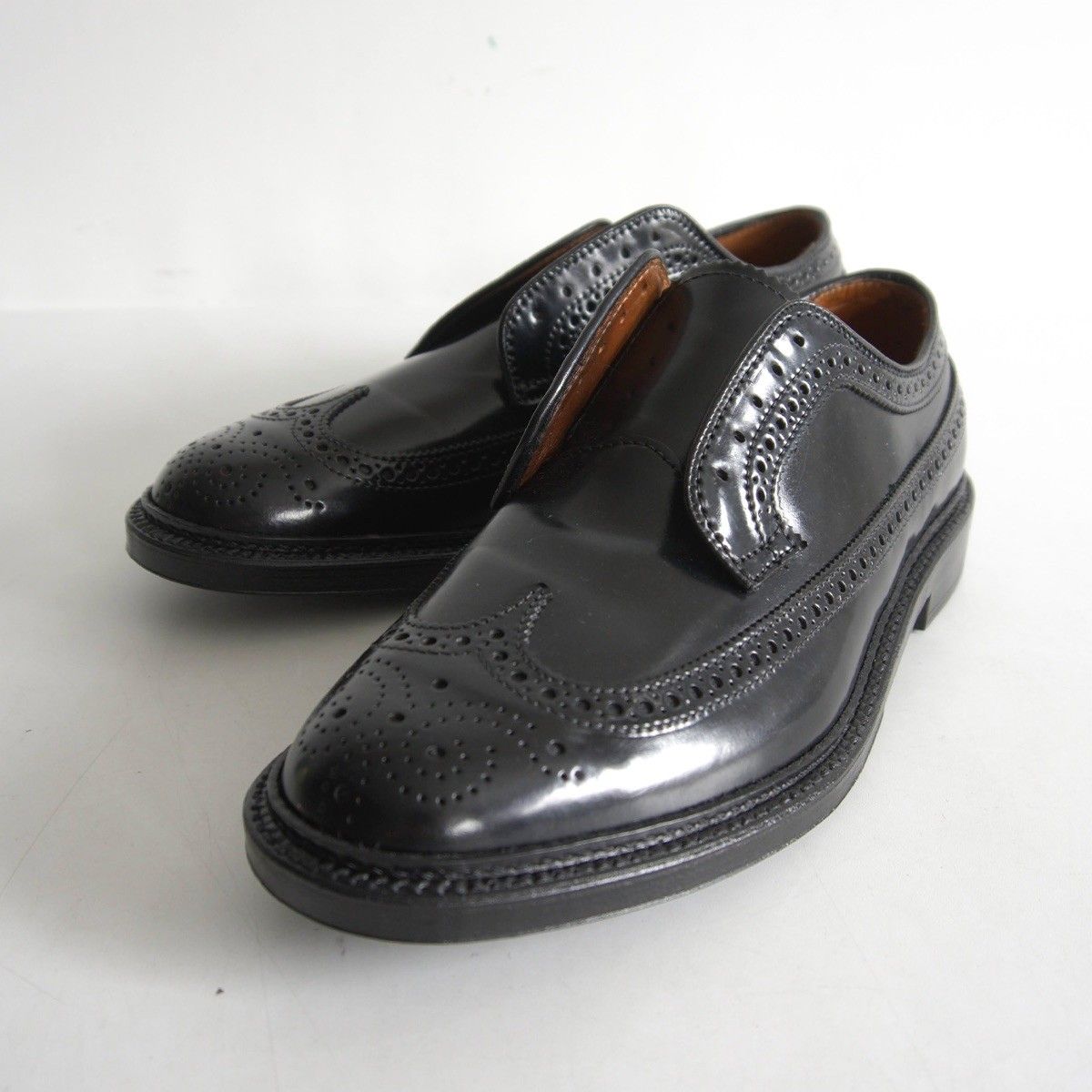 試着のみ美品】Alden【9751/バリーラスト ウイングチップ コードバン