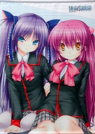 【中古】タペストリー 笹瀬川佐々美＆二木佳奈多 B2タペストリー 「リトルバスターズ!」 C92グッズ
