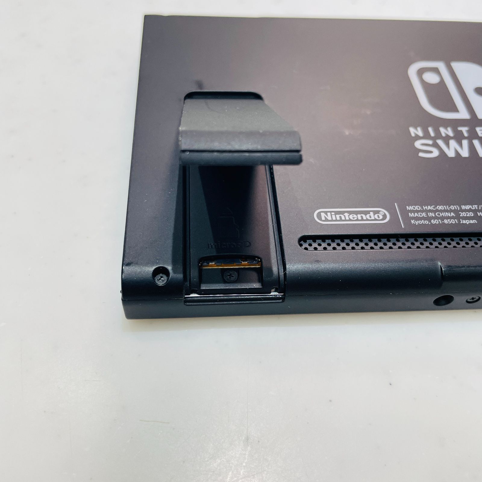 2020年製 任天堂 スイッチ 本体 グレー バッテリー強化版 外箱・付属品