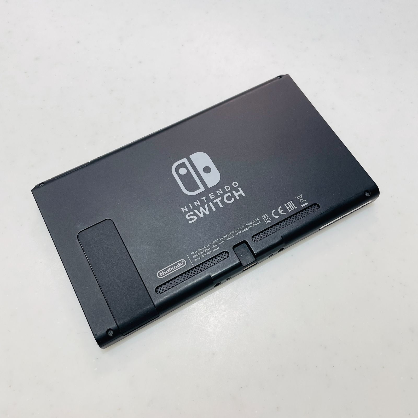 2020年製 任天堂 スイッチ 本体 グレー バッテリー強化版 外箱・付属品