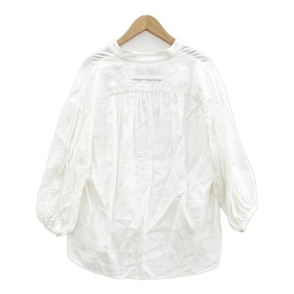 TICCA ティッカ ブラウス スキッパー シャツ リネン バルーン 