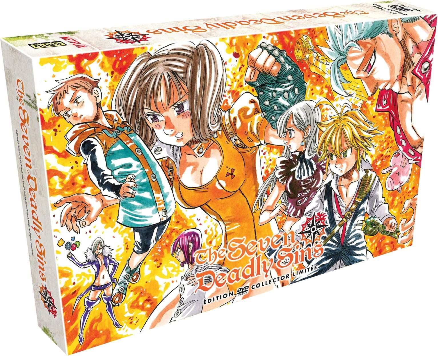 七つの大罪　欧州版　スペシャルA4版　DVD　BOX　シーズン1　全24話