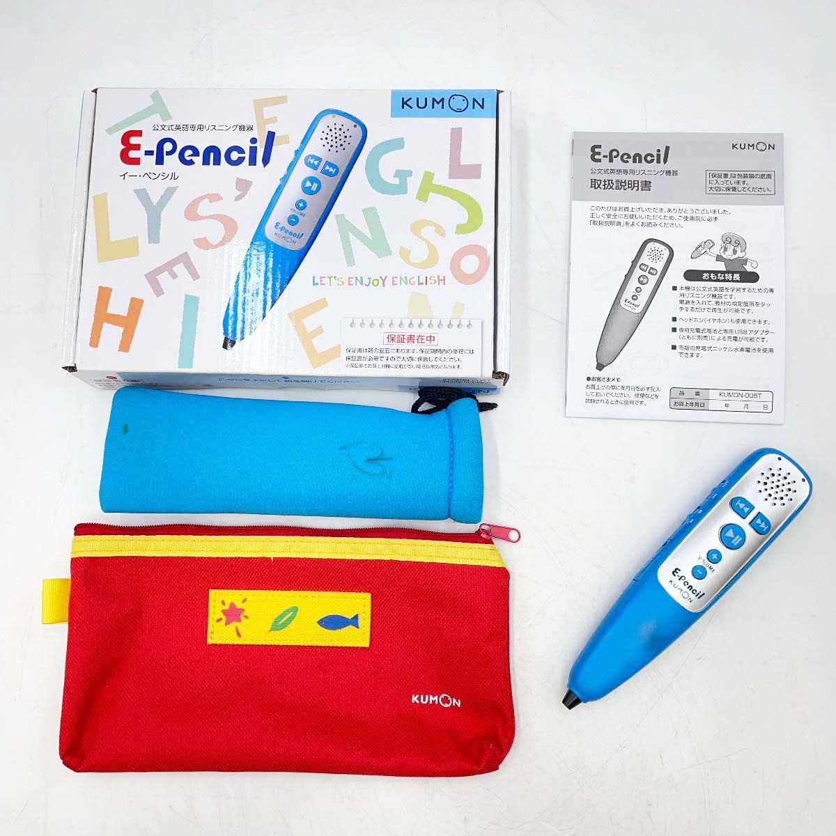 KUMON 公文 イー・ペンシル E-Pencil KUMON-005T 英語専用リスニング